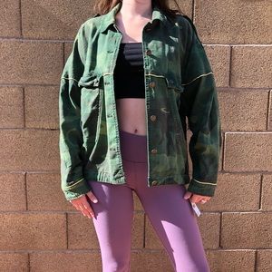 Free People Camo Jacket